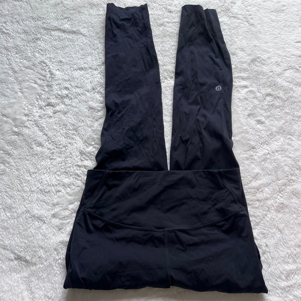 Lululemon Align High-Rise Pant 25 Black Nulu Yoga Leggings Size 6 LW5DKHS